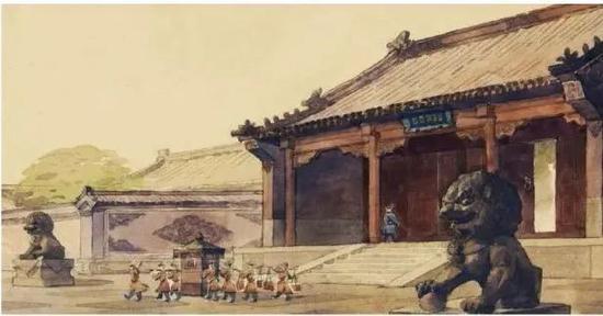 ▸杨占家设计荣国府的气氛图