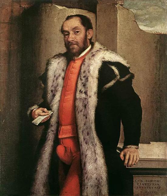 ▲ 1565 年,意大利画家 Giovanni Battista Moroni 创作的画像