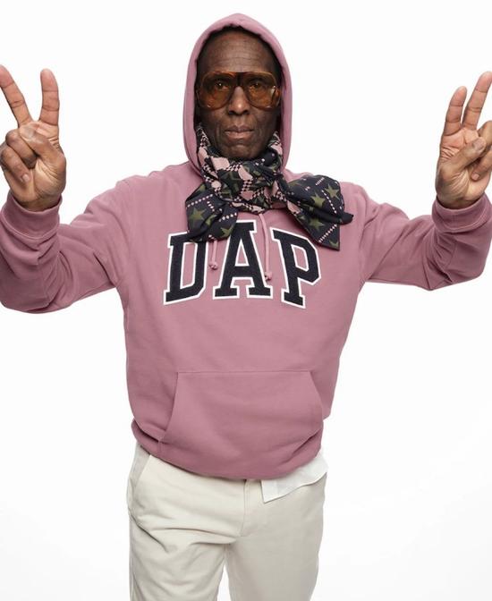 2022年,Dapper Dan X GAP合作系列