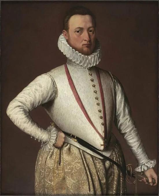 ▲ 1578 年,荷兰画家 Pieter Jansz 为葡萄牙塞巴斯蒂安一世创作的画像