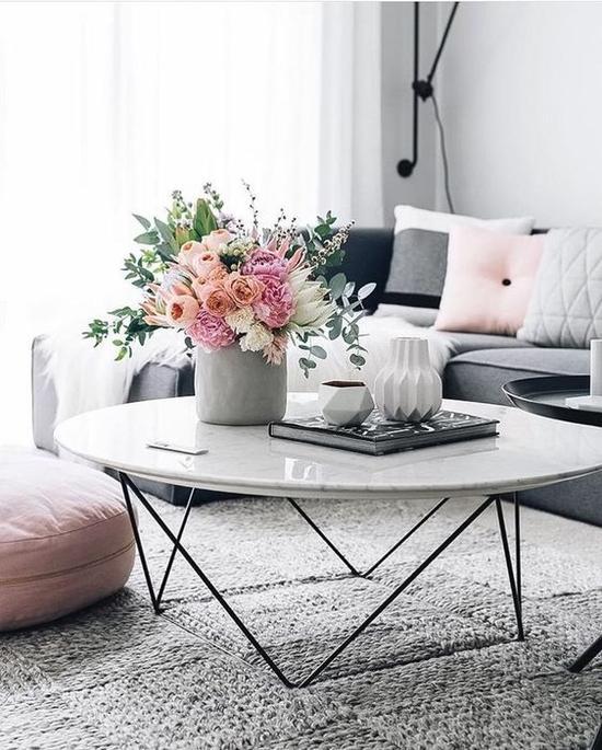 客厅插花艺术 图片来源自Home Designer