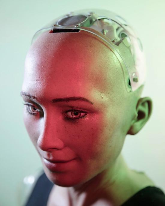 (图片来源:@realsophiarobot)