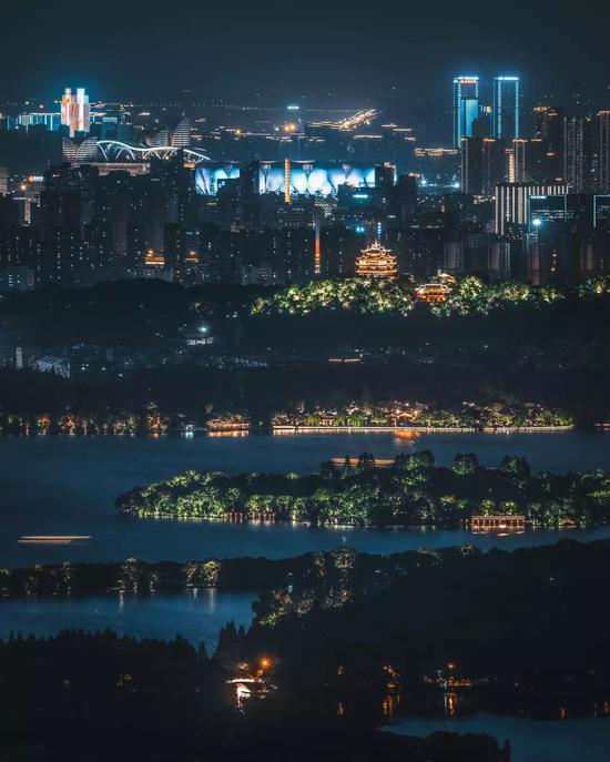 杭州-北高峰俯瞰