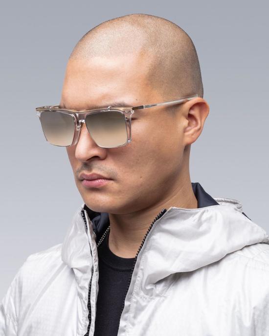 ACRONYM® F1-T 太阳镜也使用夹片设计