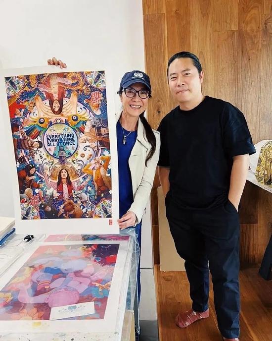 左:杨紫琼 右:James Jean
