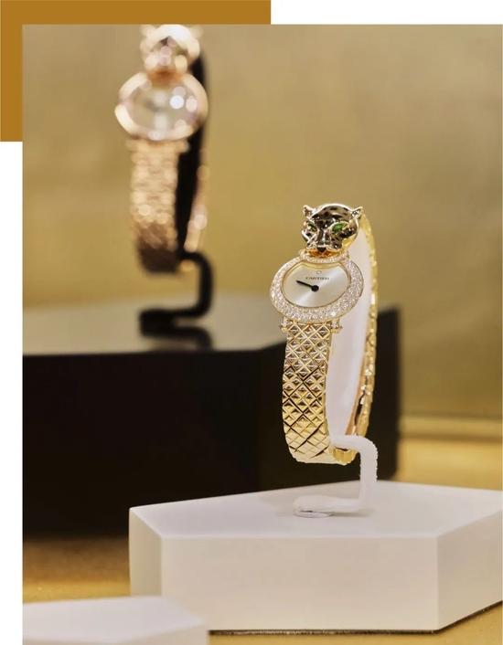 Cartier La Panthère 猎豹造型腕表