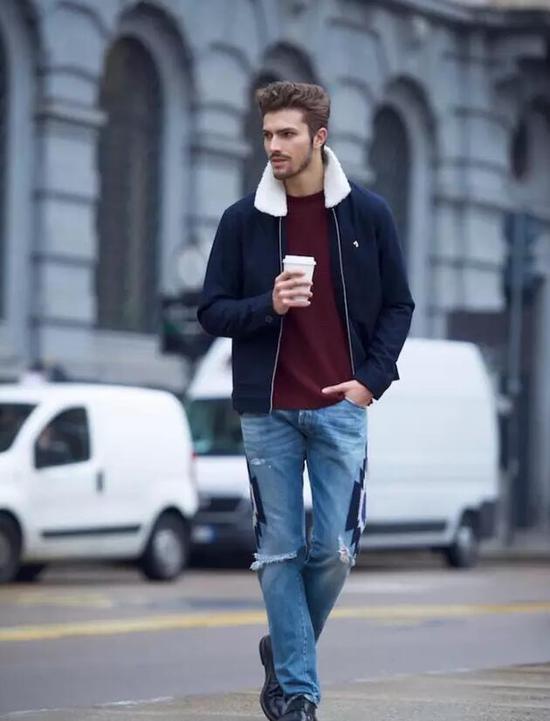 博主示范(图片来源:新浪微博lookbook)