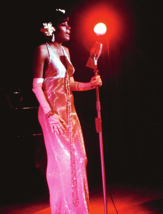 Diana Ross 在《难补情天恨》中的剧照,1972