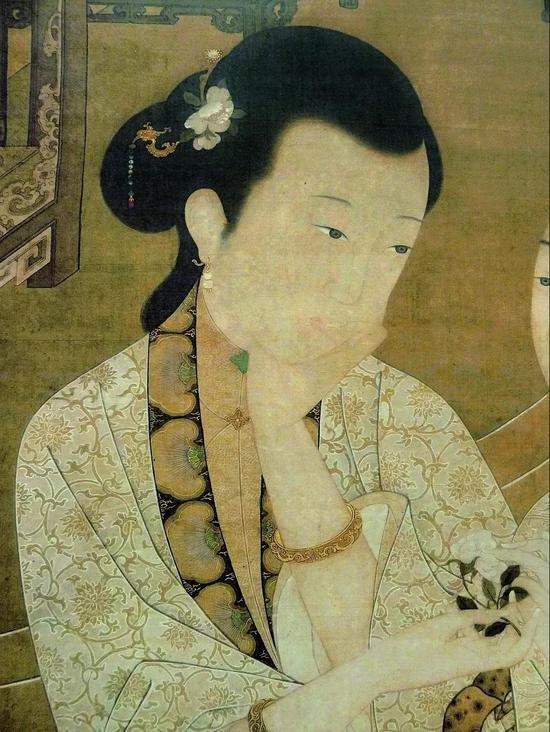 (清) 佚名 人物图(局部)