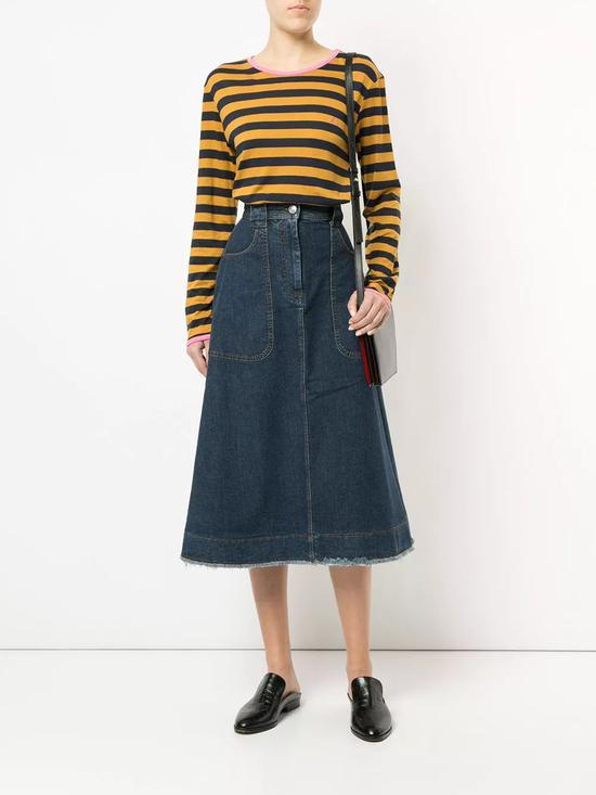 Alexa Chung 条纹T恤