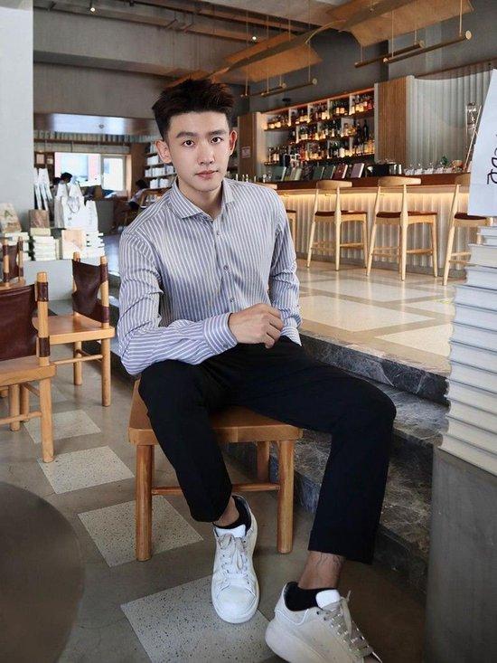 时尚博主恒夏强推搭配,通勤快乐从利郎耐洗衬衫开始