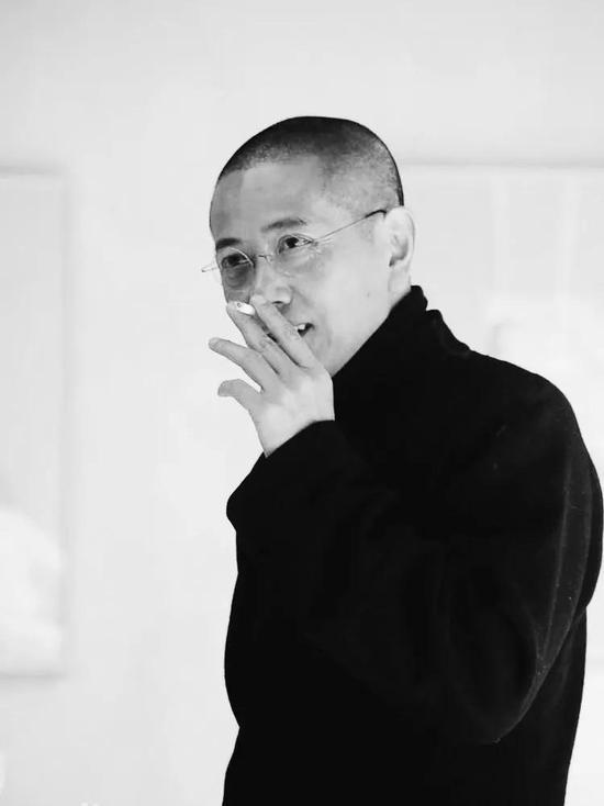 梁文道(左)与陈丹青(右)