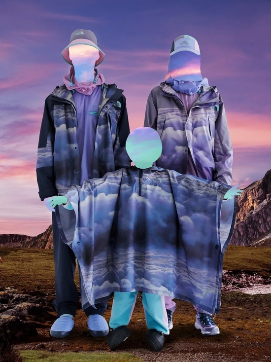 △ The North Face × CLOT 首次联名系列