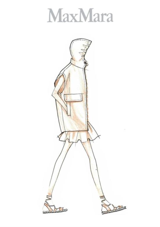 Max Mara 2022 Resort手稿