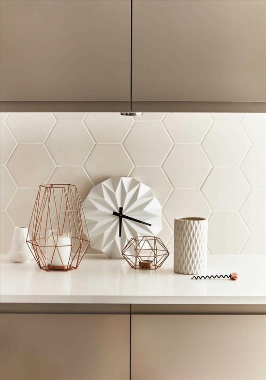 极简奶油色家居 图片源自Elle Decor France