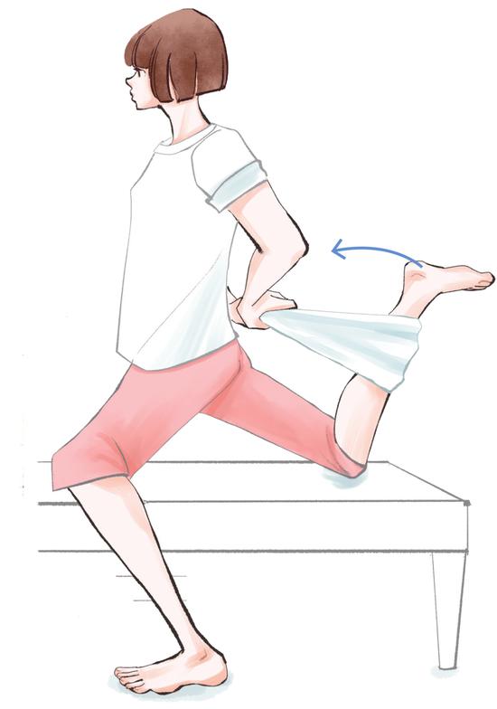 腿部水肿下半身松弛 专业训练师的伸展方法