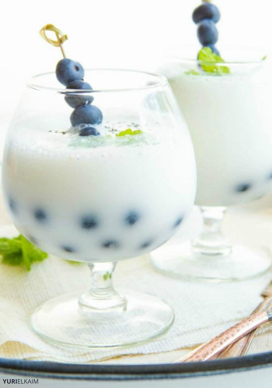 加点蓝莓更清爽 图片源自yurielkaim. com