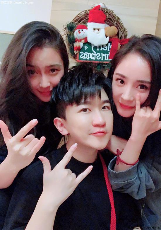 张大大、杨幂和Angelababy