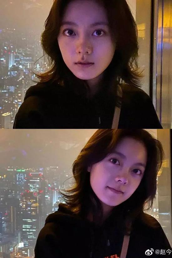 图源:微博@赵今麦Angle