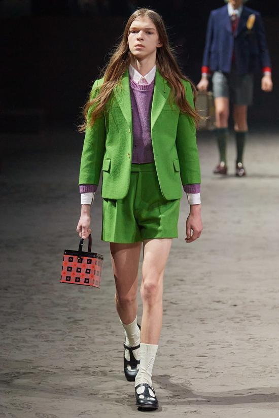 GUCCI 2020 秋冬男装秀场 | Via Filippo Fior for VOGUE
