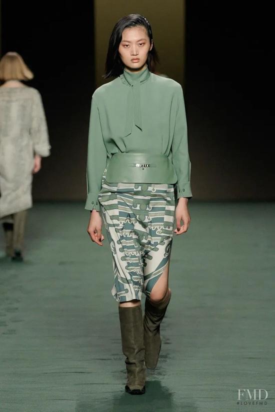 Yilan Hua, Hermès Fall 2022 RTW