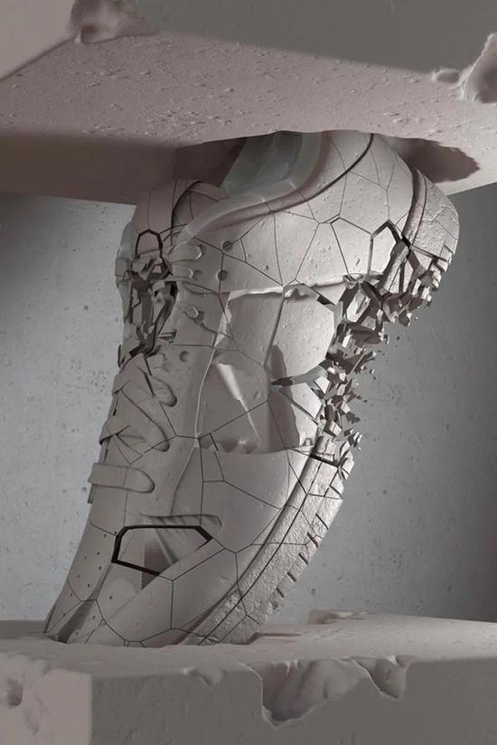 数字艺术家团体 Rare Shoe 推出的首个 NFT 运动鞋艺术品系列