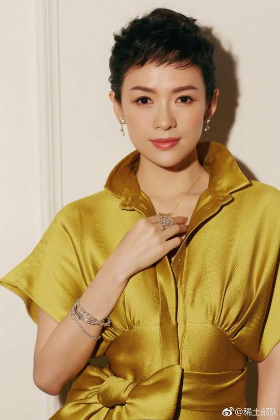图源:微博@章子怡