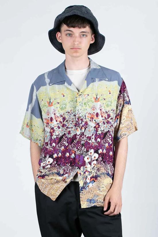 ▲KAPITAL Rayon Navajoland Aloha Shirt