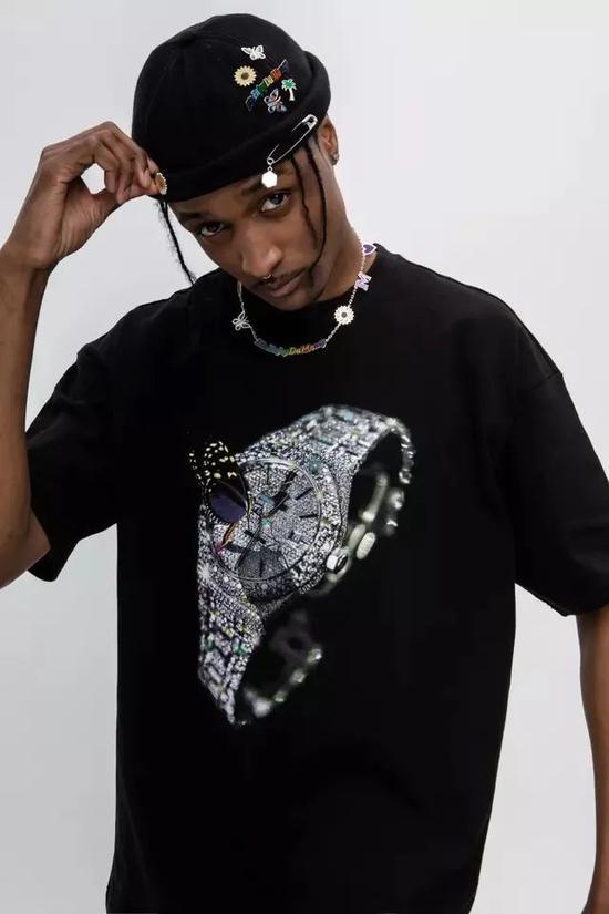 MEDM AP 镶钻手表 T-Shirt