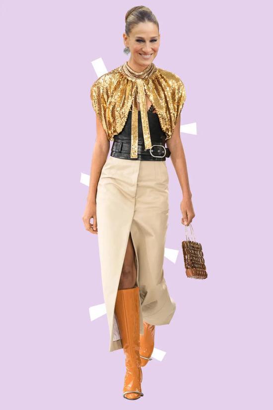 Carrie:PacoRabanne 造型