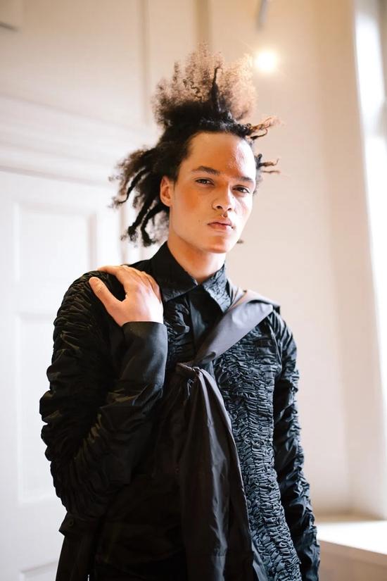 Bianca Saunders AW 19 Backstage / Via Galatia