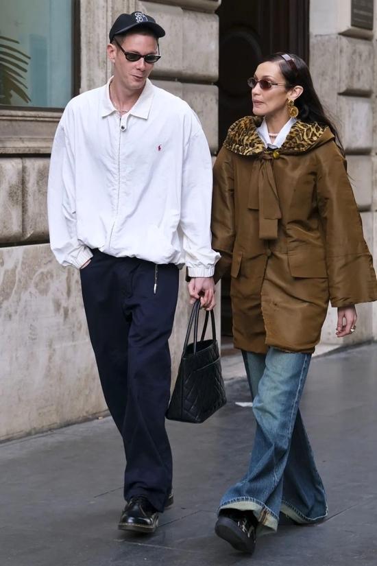 Marc Kalman & Bella Hadid / Via GQ