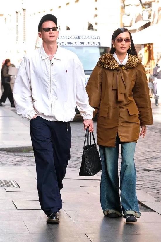 Marc Kalman & Bella Hadid / Via GQ