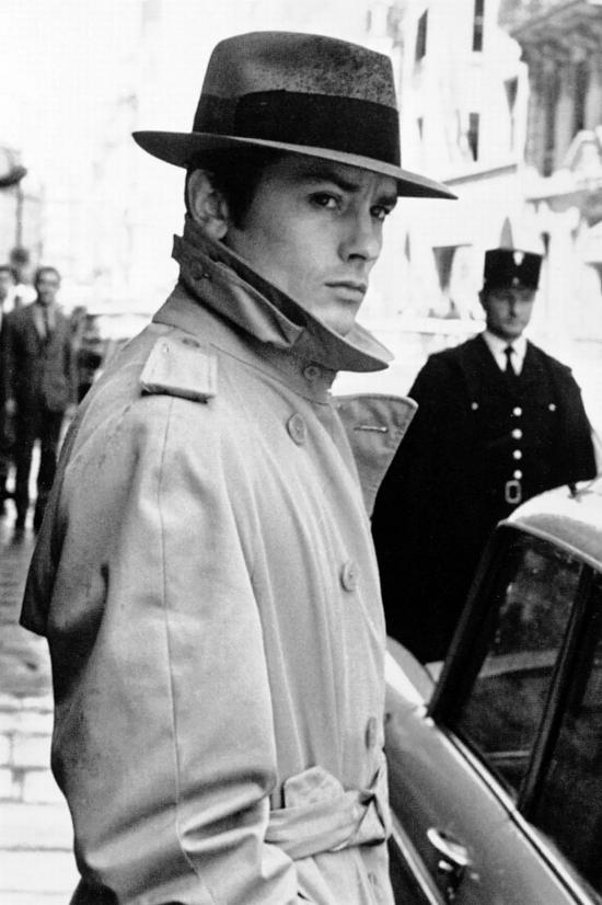 《独行杀手》中的Alain Delon