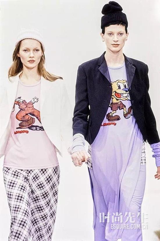 Kate Moss & Kristen McMenamy