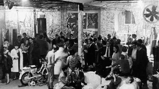 Andy Warhol‘s studio The Factory