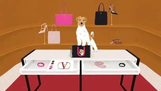Valentino 在 2021 年推出全新宠物系列 Rockstuds Pets