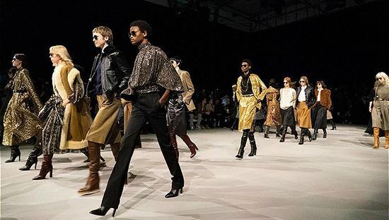 CELINE 2019秋冬系列(图片来源:Vogue Runway)