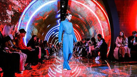 巴黎世家2019春夏大秀 图片来源:youtube