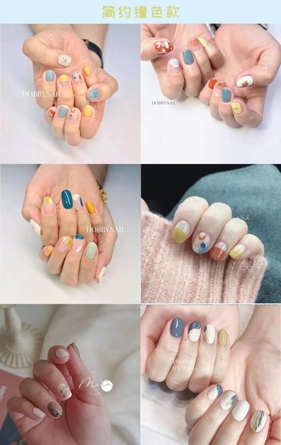 原创美甲图源:ins@见水印 (合集图片归属本账号,转载请注明来源)