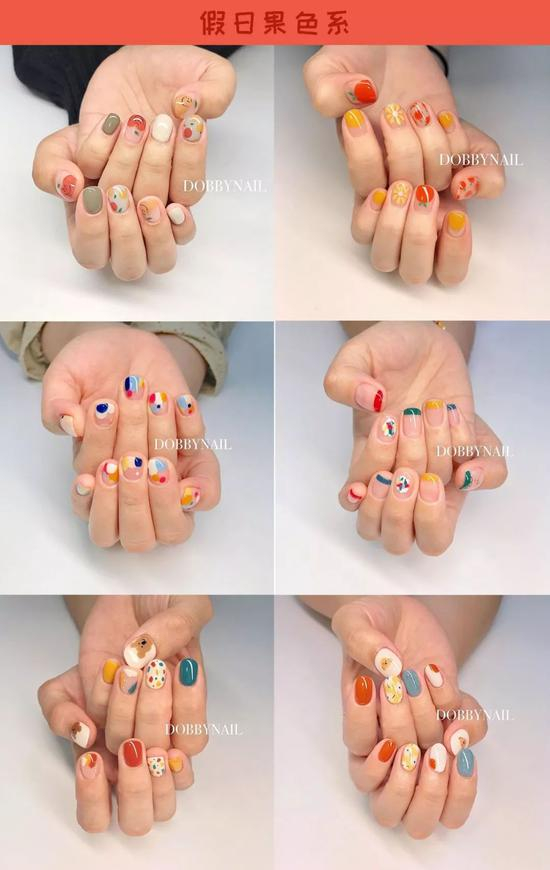 原创美甲图源:ins@见水印 (合集图片归属本账号,转载请注明来源)