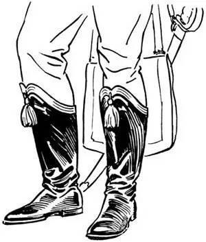 Hessen Boots(一种低跟、及膝、半尖头)