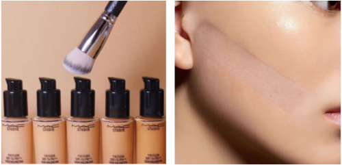 (M·A·C STUDIO FIX魅可定制无瑕粉底液 RMB320)