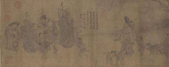南宋 李嵩 《货郎图》卷 故宫博物院藏 (非此次展品)