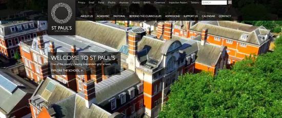 △St Paul’s Girls’ School,来源:学校官网
