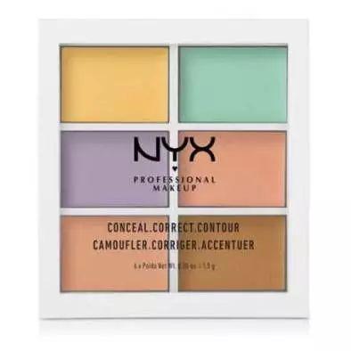 Nyx六色遮瑕盘 ¥89/盘
