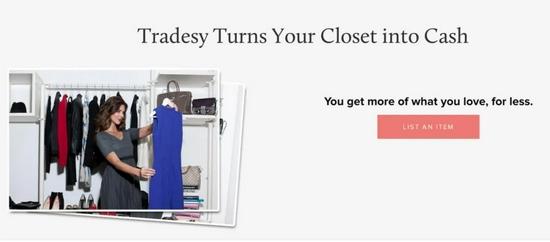 转售平台Tradesy