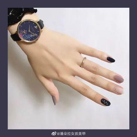 图源微博@潘朵拉女孩美甲