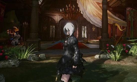 由玩家自制的游戏 MOD 令《尼尔:机械纪元》游戏主角 YoRHa‘乱入’《怪物猎人:世界》