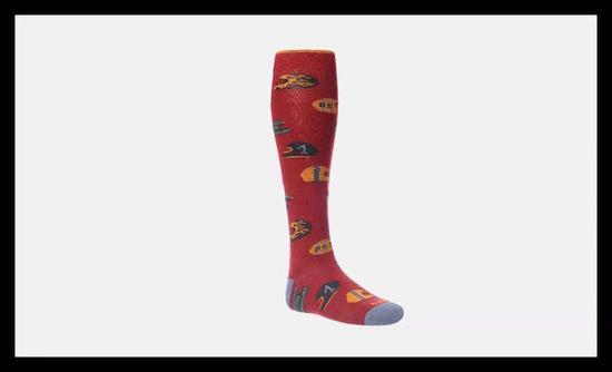 GALLO 头盔印花中筒袜(€ 25)